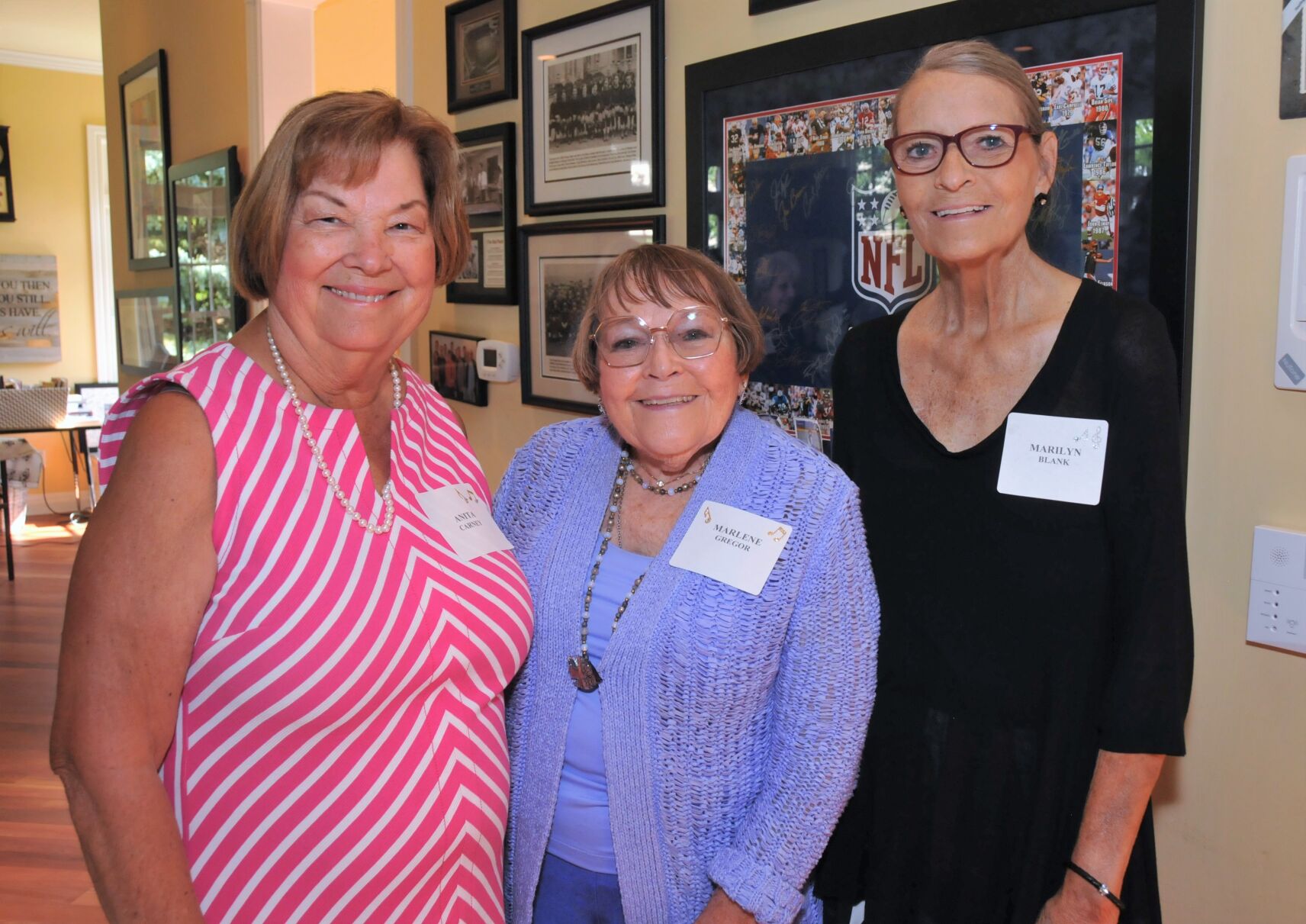 Anita Carney, Marlene Gregor, Marilyn Blank